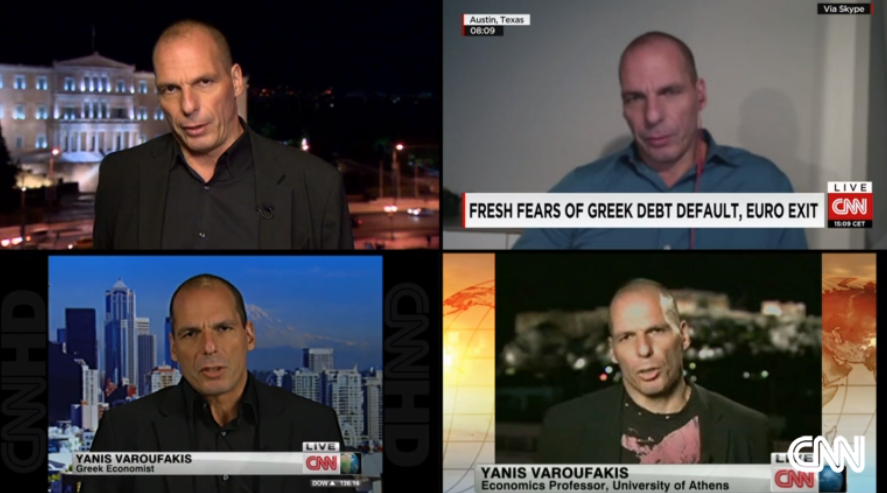 James Frater Media Yanis Varoufakis Profile