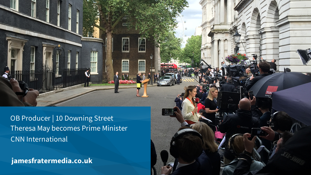 James Frater Media Theresa May 10 Downing Street